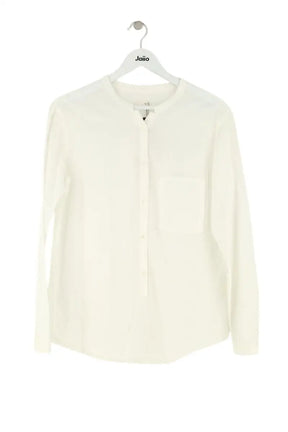 Blouse Pomandère Blanc en Coton, taille XL - Seconde Main