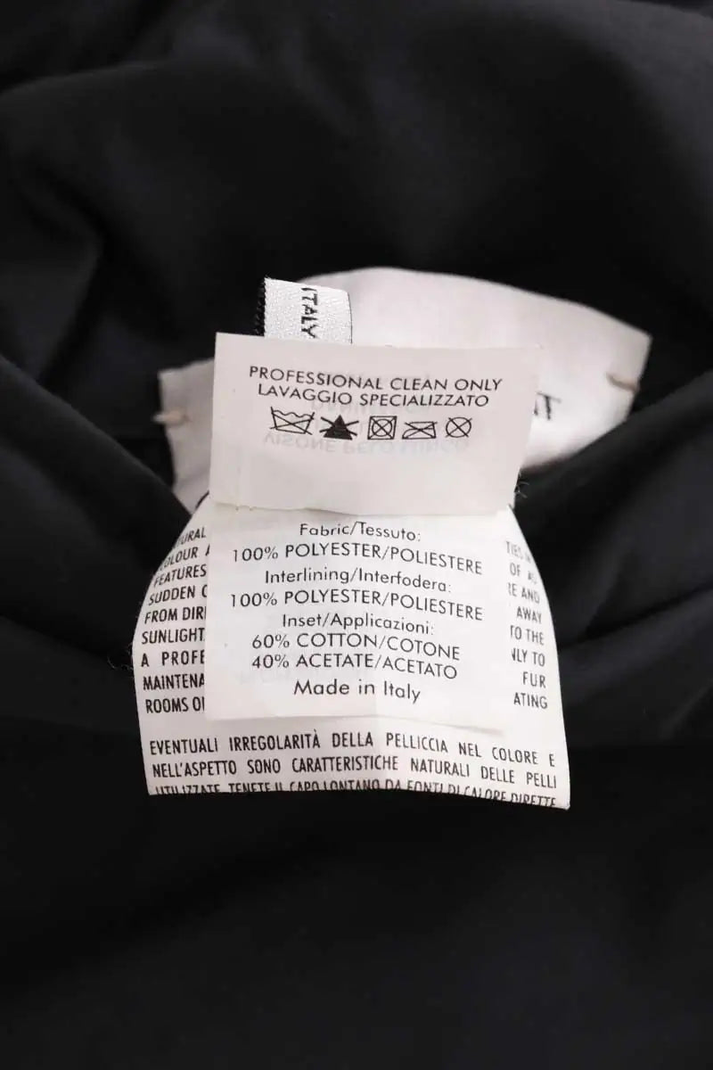 Manteau Yves Saint Laurent Gris en Fourrure
