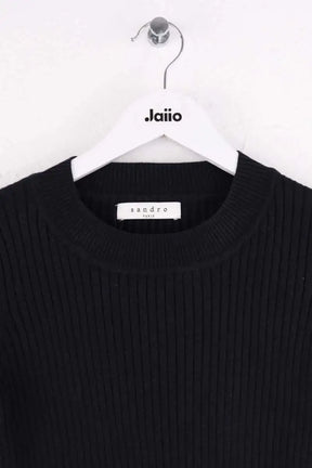 Top Sandro Marine en Coton