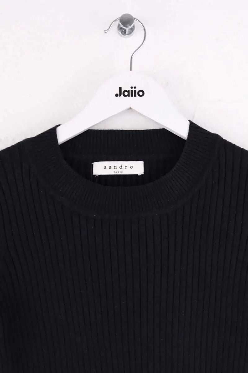 Top Sandro Marine en Coton