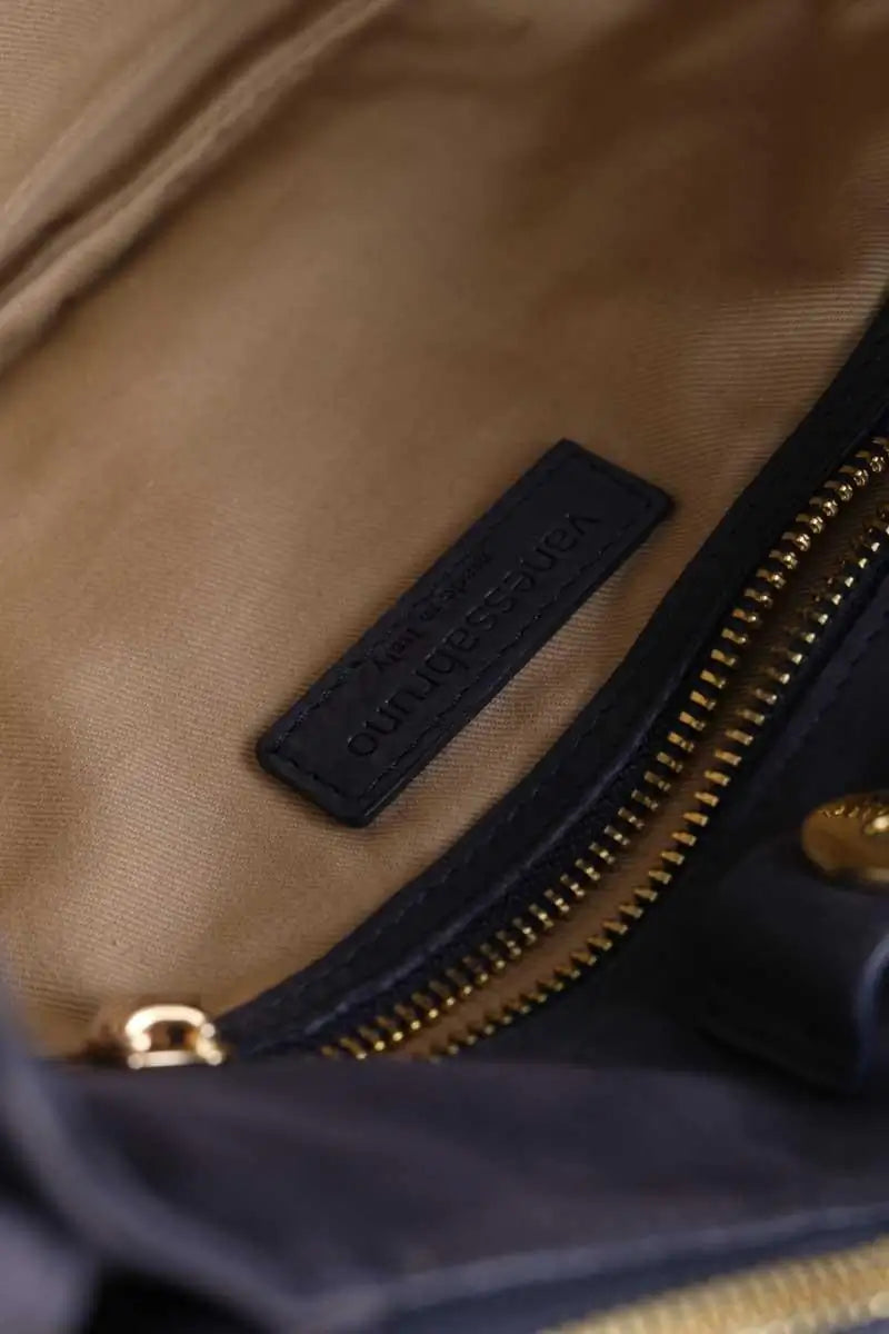 Sac à bandoulière Vanessa Bruno Bleu en Cuir