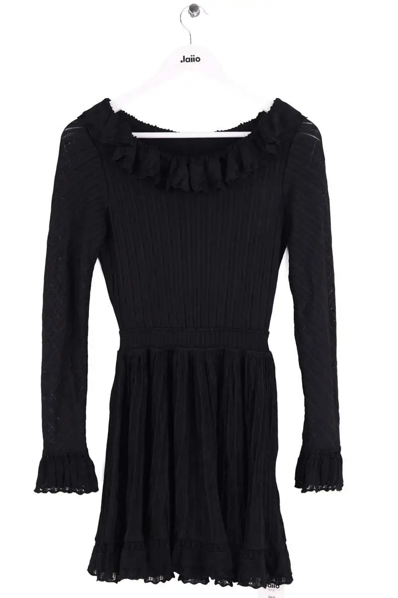 Robe Alaïa Noir en Viscose