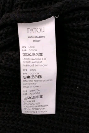 Pull Patou  Noir