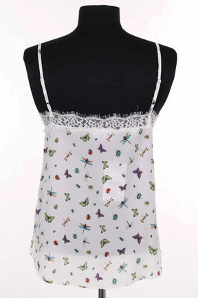 Top sans manche The Kooples Blanc en Synthétique