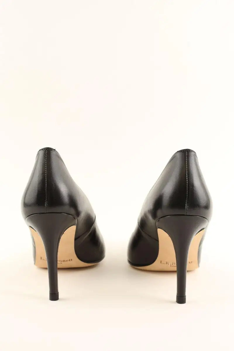 Talons LK Bennett Floret Noir en Cuir