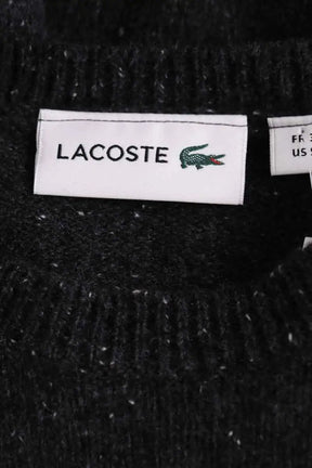 Pull Lacoste Noir en Laine