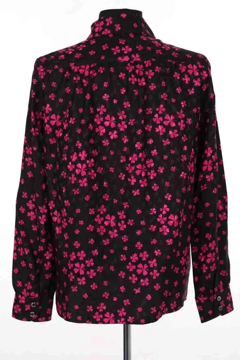 Chemise Vanessa Seward Rose en Soie