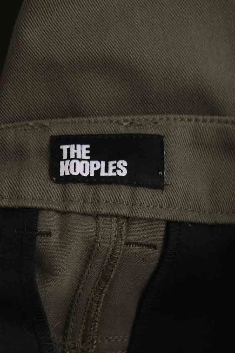 Jupe The Kooples Kaki en Coton