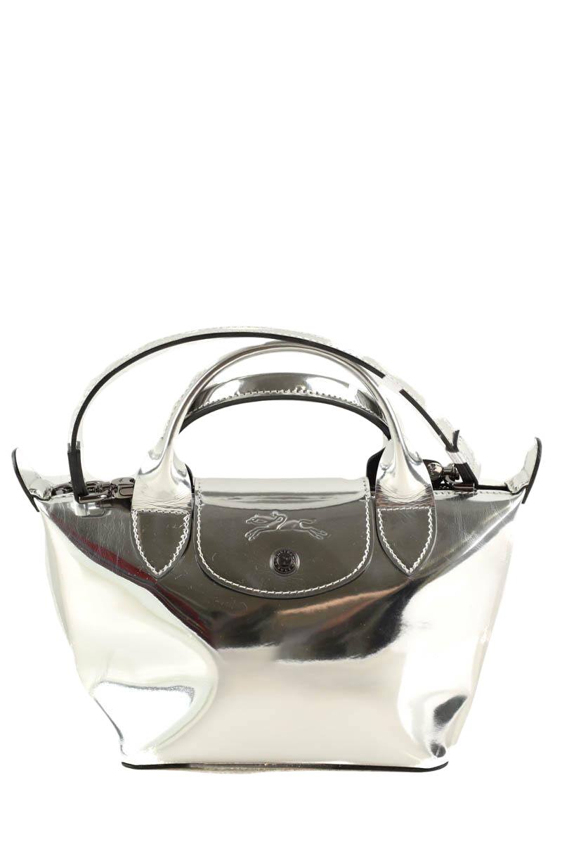 Mini sac Longchamp Pliage Argent