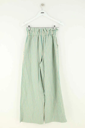 Pantalon Sézane Bleu en Lin
