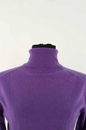 Pull Eric Bompard Violet en Cachemire