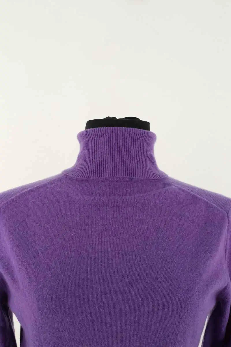 Pull Eric Bompard Violet en Cachemire