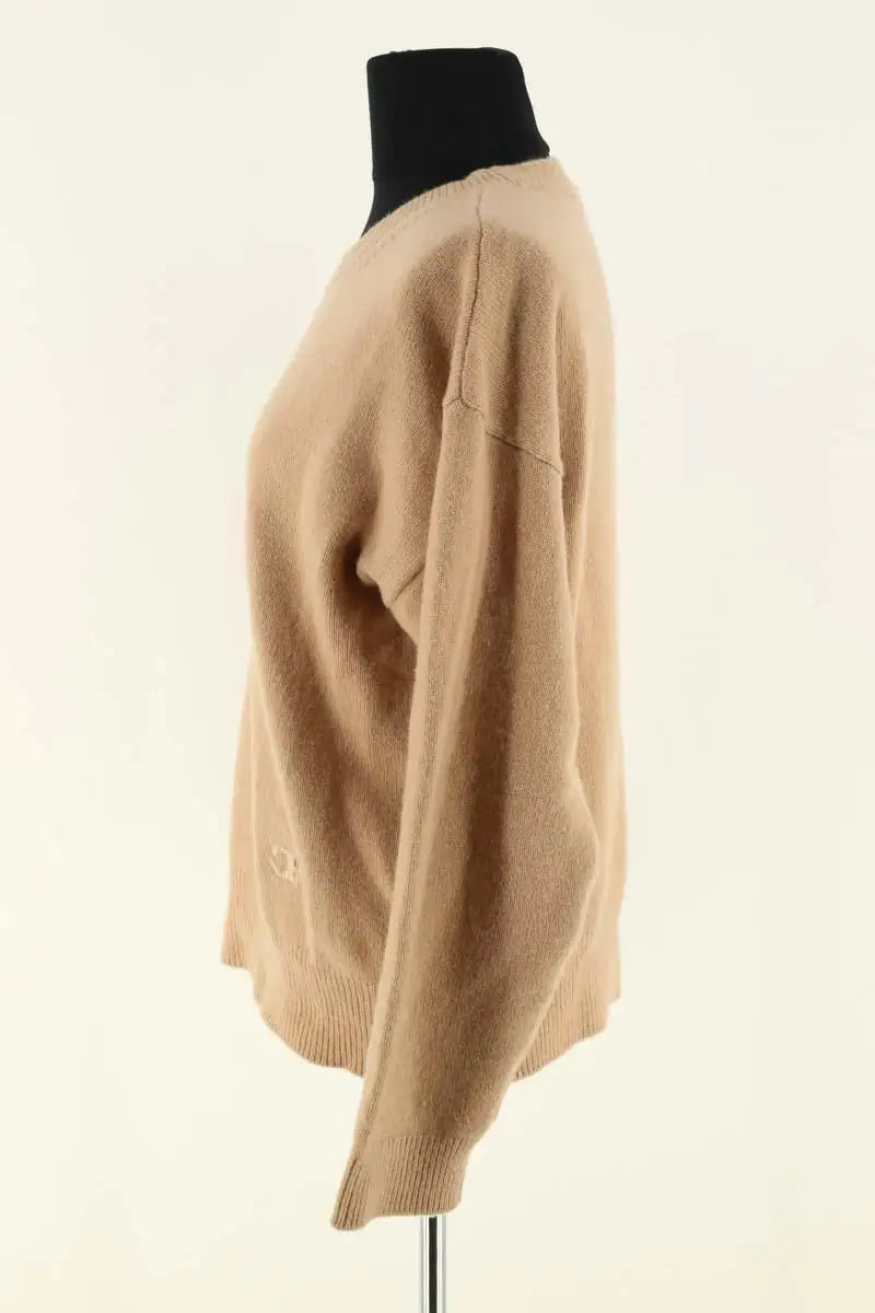 Pull Claudie Pierlot Beige en Cachemire