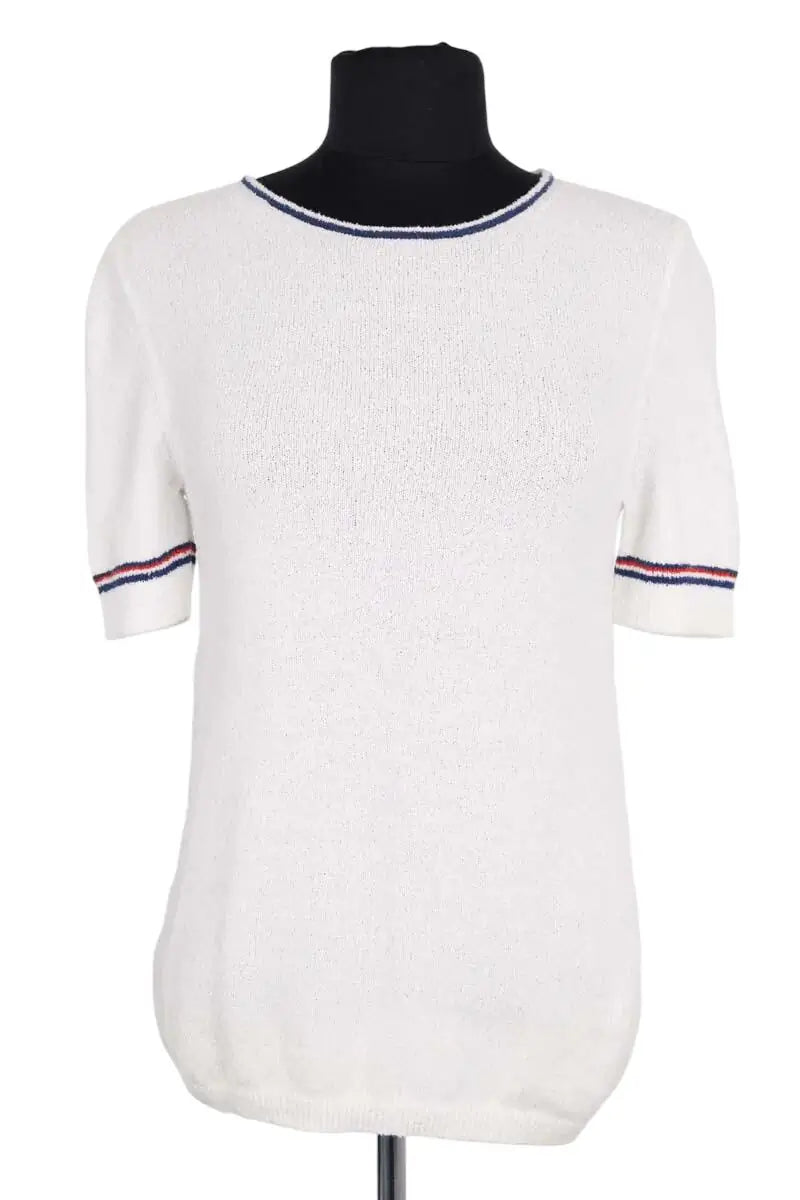 Top Vanessa Seward Blanc en Coton, taille S - Seconde Main