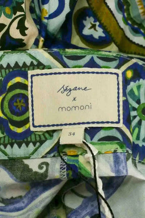 Mini short Sézane Bleu en Coton
