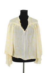 Blouse Laurence Bras  Jaune