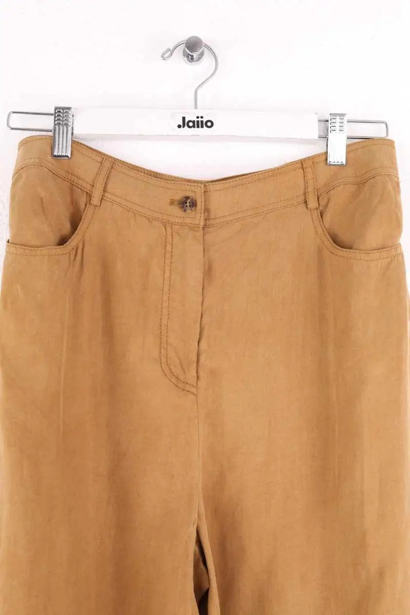 Pantalon Alberta Ferretti Camel en Synthétique