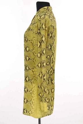 Robe Chloé Jaune en Soie