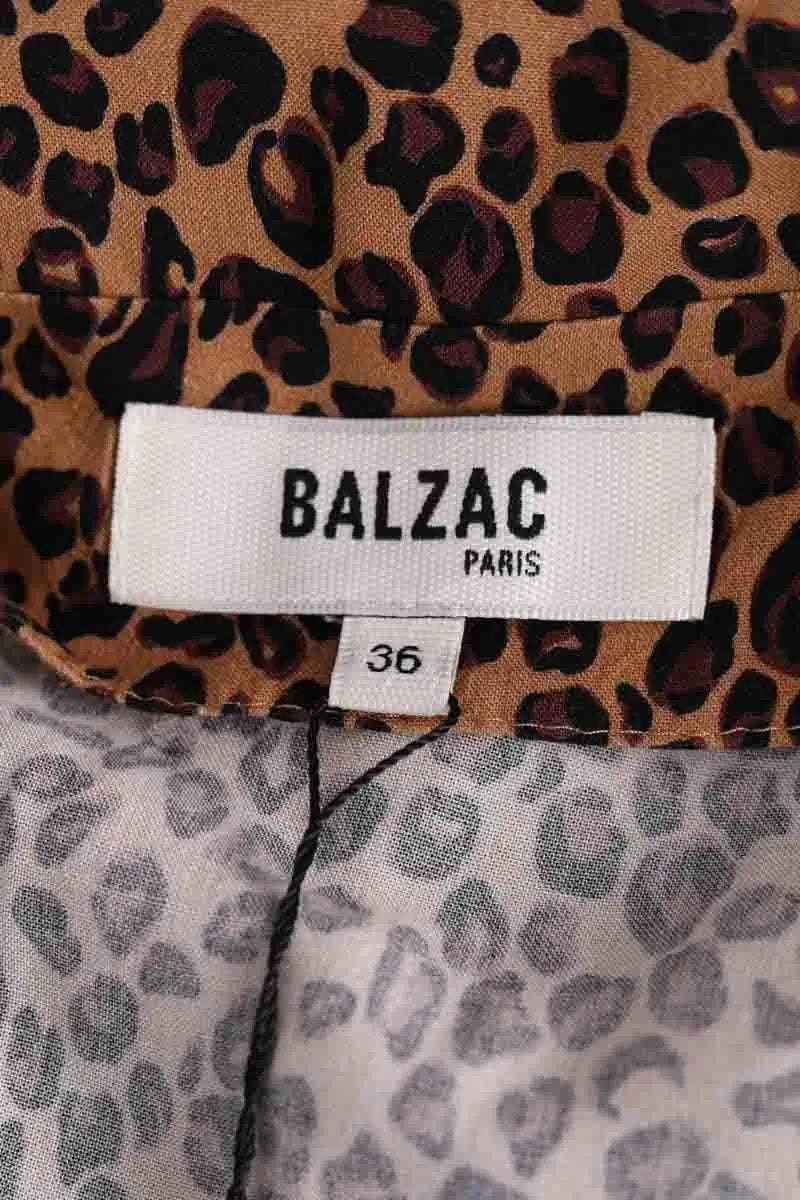 Chemise Balzac Marron en Viscose