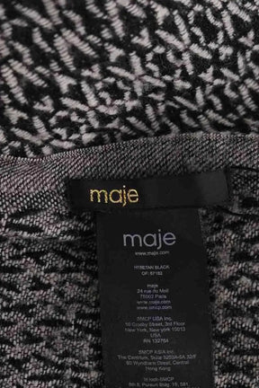 Écharpe Maje Gris en Laine