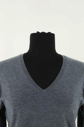 Pull Eric Bompard Gris en Cachemire