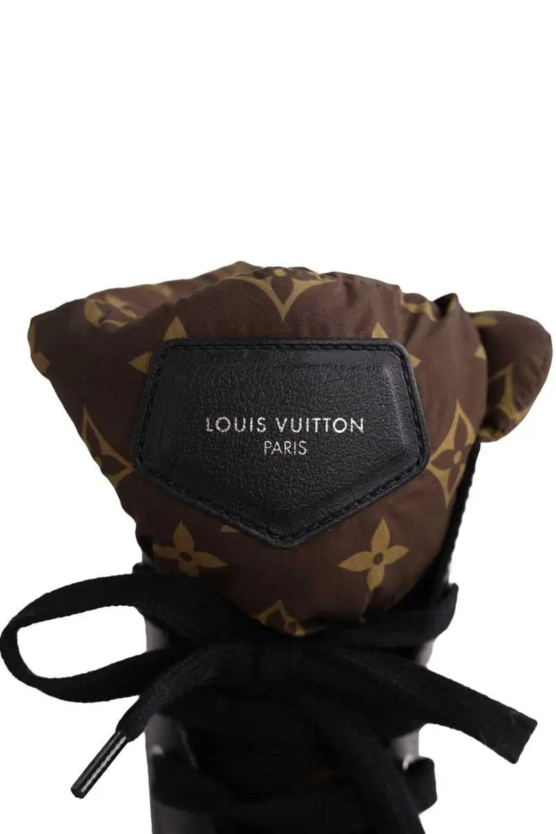 Boots à lacets Louis Vuitton Noir en Cuir