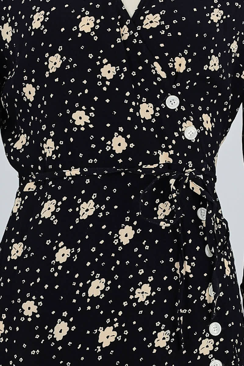 Robe Rouje  Noir