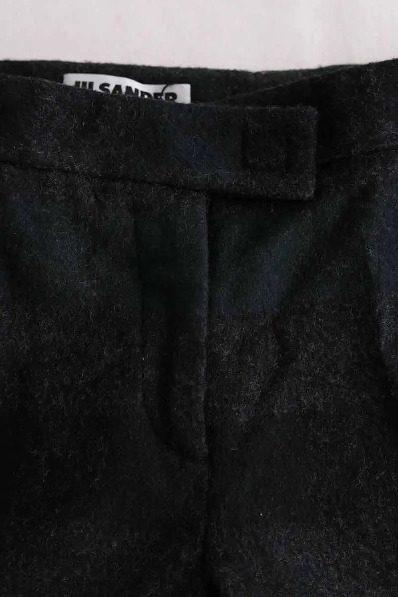 Pantalon droit Jil Sander Argent en Laine
