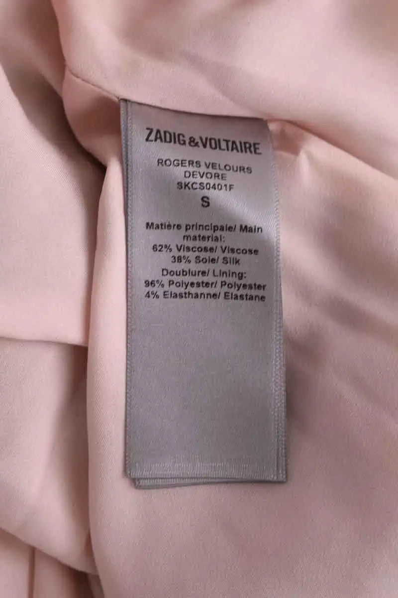 Robe Zadig & Voltaire Noir en Viscose