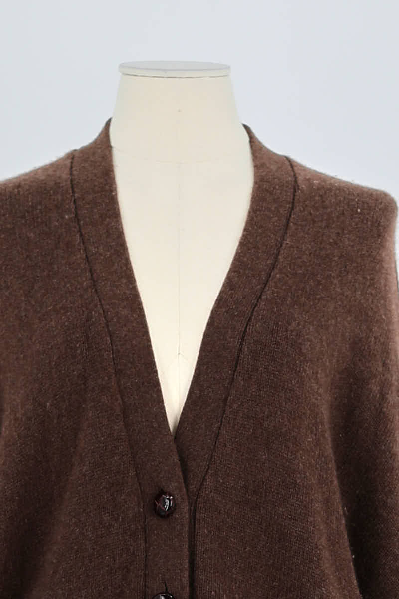 Gilet Eric Bompard  Marron