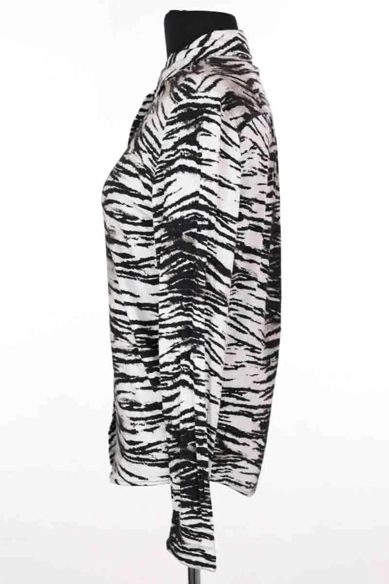 Top Majestic Filatures Noir en Viscose
