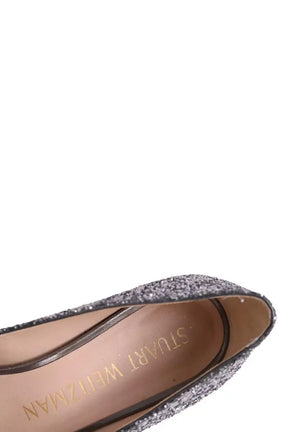 Talons Stuart Weitzman Argent en Paillettes