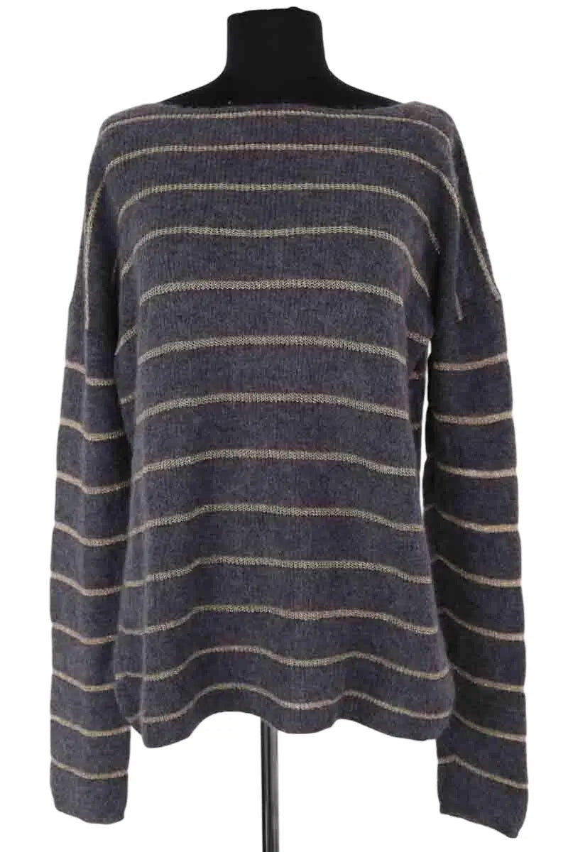 Pull Sézane Gris en Laine, taille M - Seconde Main