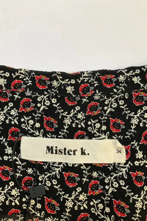 Chemise Mister K Noir en Soie