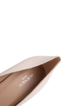Talons LK Bennett Fern New Ecru en Cuir