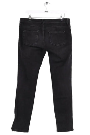 Jean slim Maje Anthracite en Coton