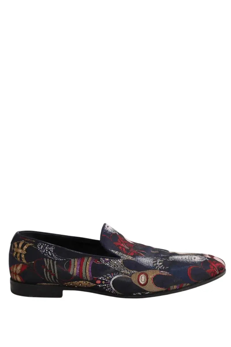 Mocassins Salvatore Ferragamo Multicolore en Cuir, taille 44 - Seconde Main