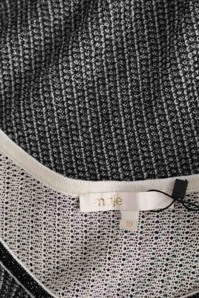 Pull Maje Anthracite en Coton