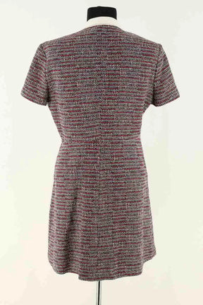 Robe Maje Rouge en Tweed