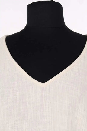 Robe American Vintage Beige en Coton