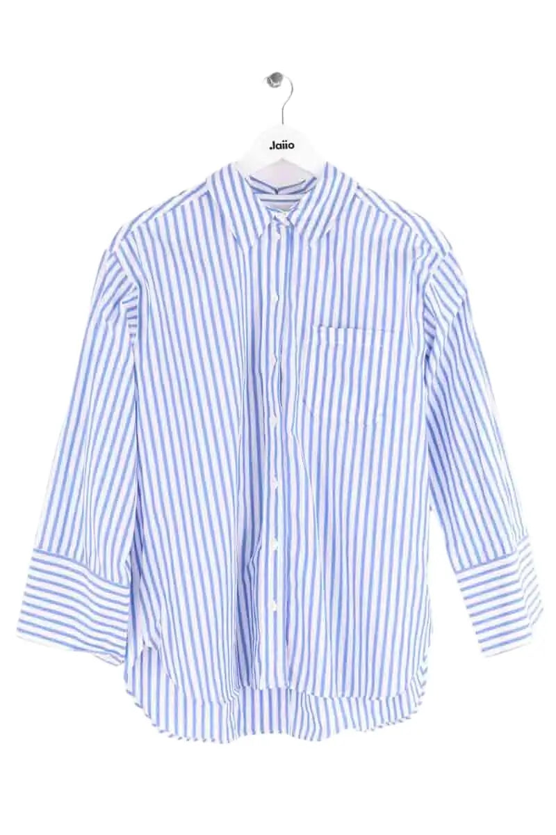 Chemise Sézane Bilma Bleu en Coton, taille M - Seconde Main