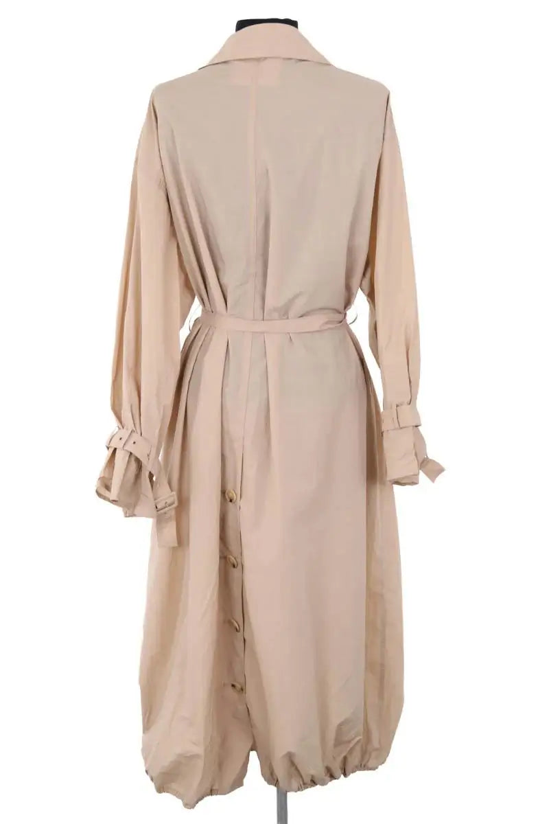 Trench-coat Claudie Pierlot Beige en Synthétique