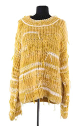Pull Maison Martin Margiela Jaune en Laine, taille S - Seconde Main
