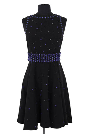 Robe Manoush Noir en Synthétique, taille M - Seconde Main