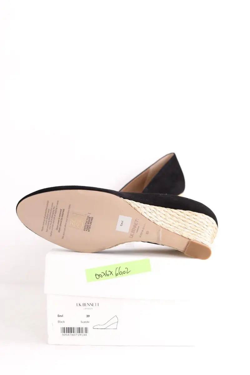 Talons LK Bennett Eevi Noir en Daim