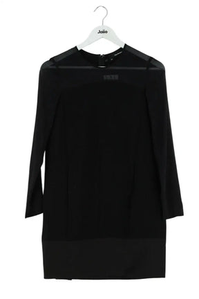 Robe The Kooples Noir en Synthétique, taille XS - Seconde Main