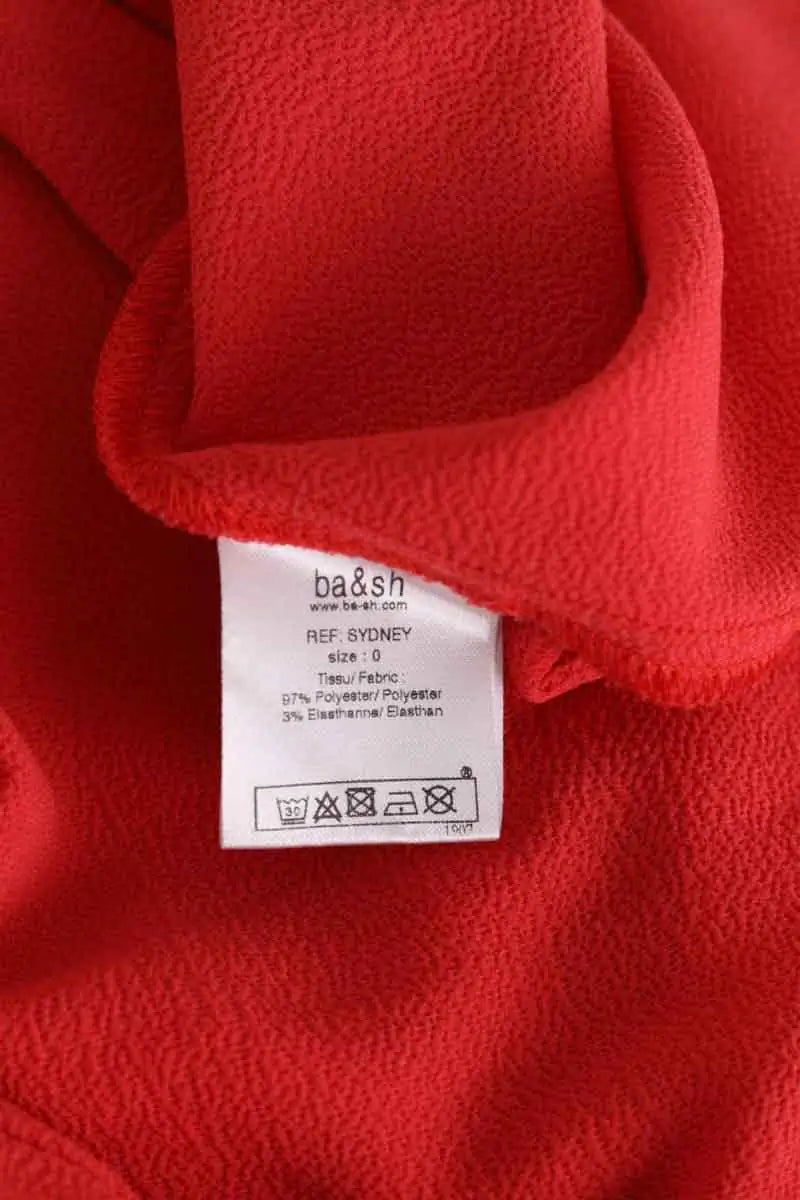 Blouse Ba&Sh Orange en Synthétique