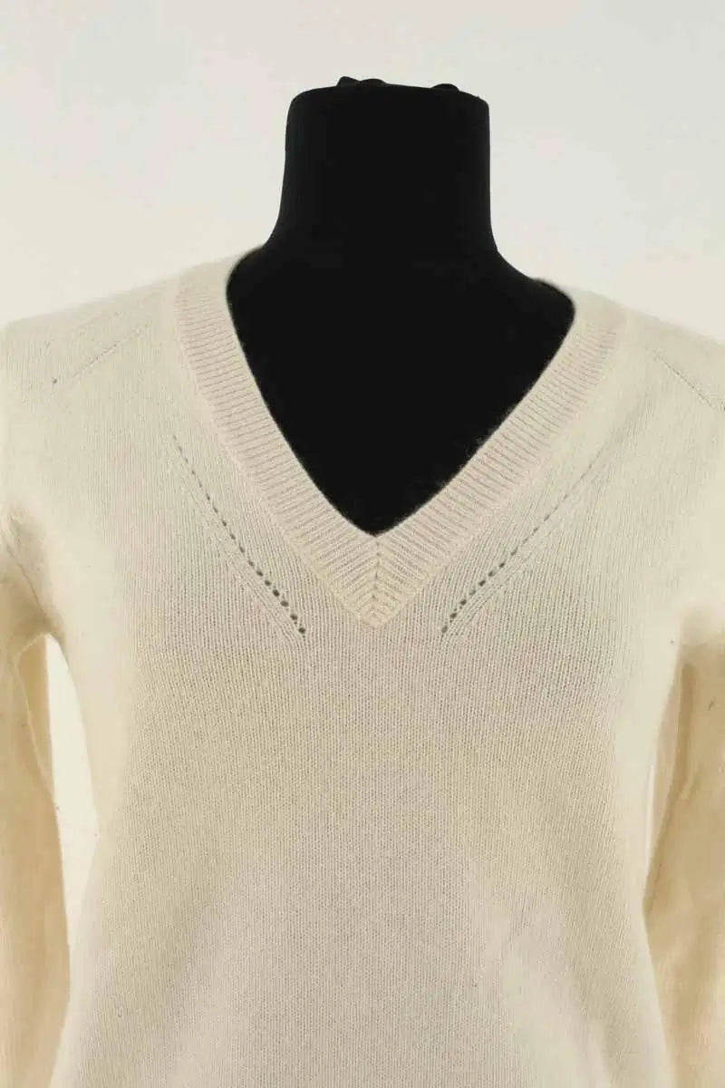 Pull Eric Bompard Beige en Cachemire