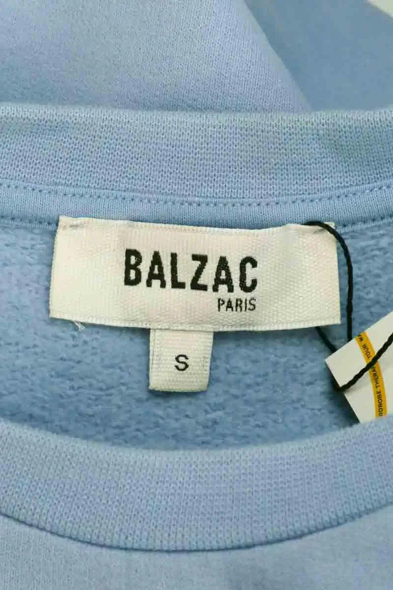 Sweatshirt Balzac Bleu en Coton