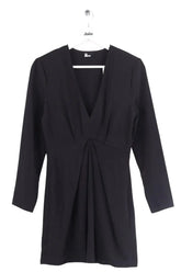 Robe The Kooples Noir en Synthétique, taille S - Seconde Main
